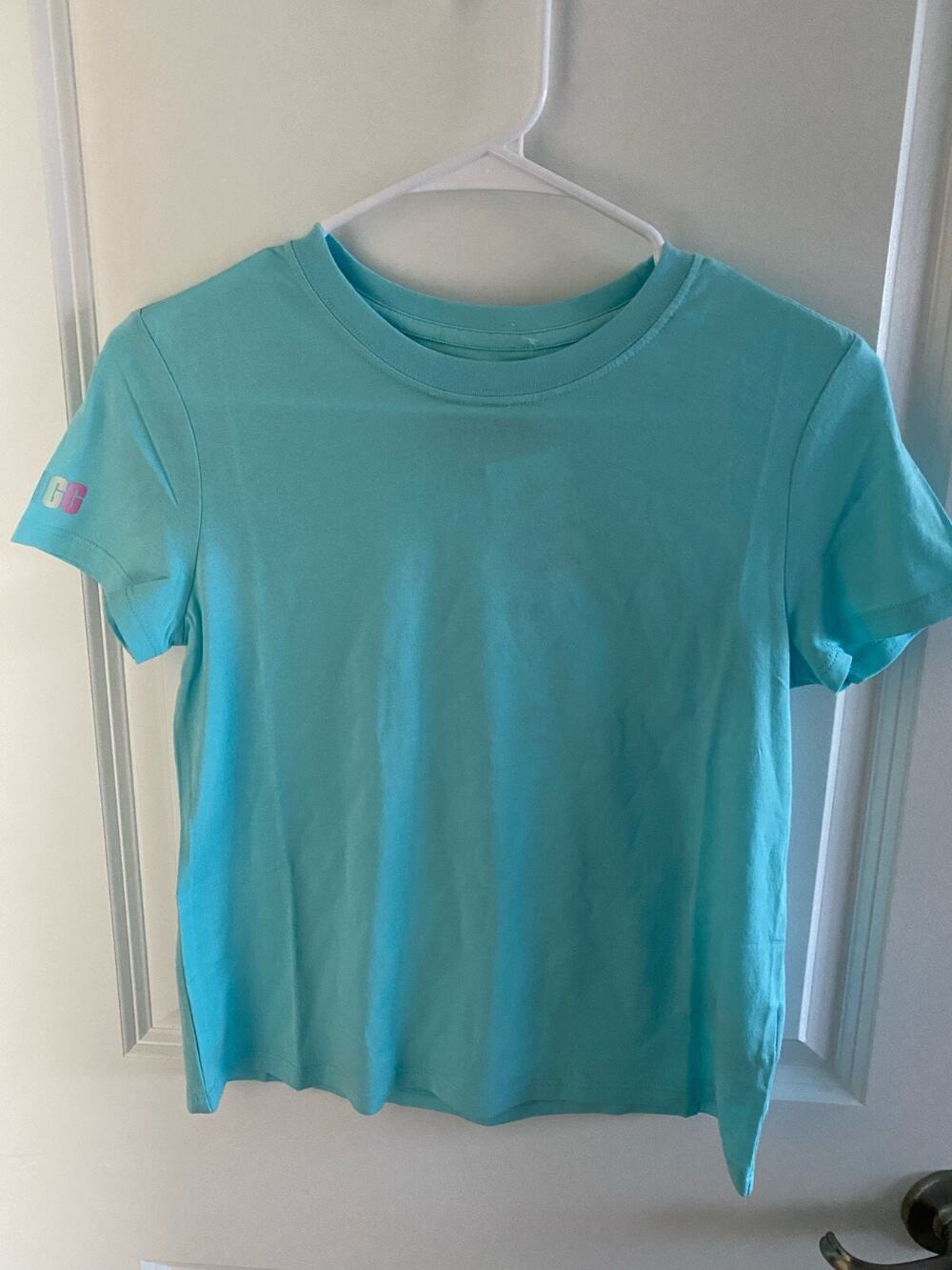 UGG Women's Brinlee Baby Tee T-Shirt Blue Size XS New with Tags 1135170